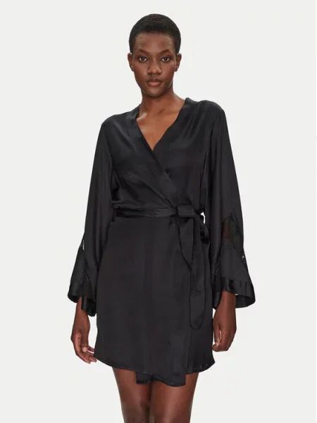 Kopalni plašč Chantelle črna