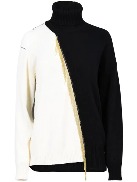 Pulover Simona Corsellini tricotate negru