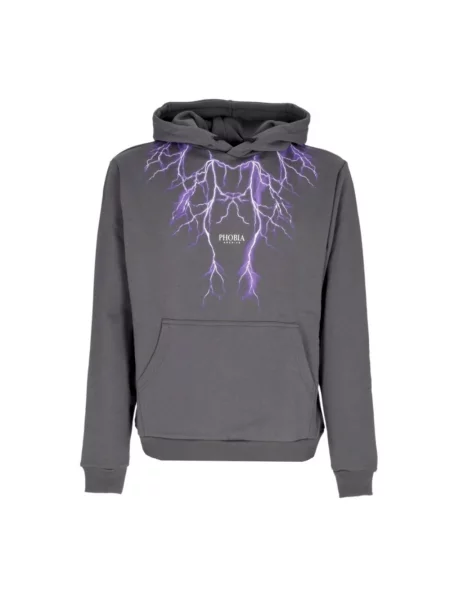 Bluza z kapturem Phobia Archive szara