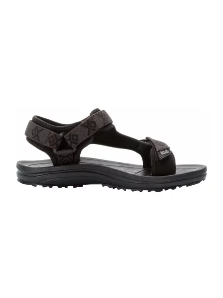Sandały Jack Wolfskin Wave Breaker black czarne