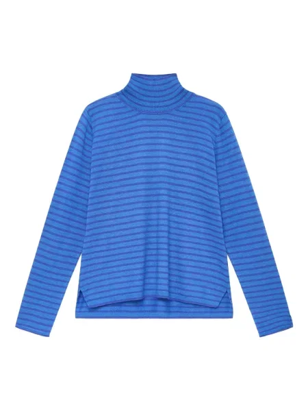 Top Maliparmi cu dungi albastru