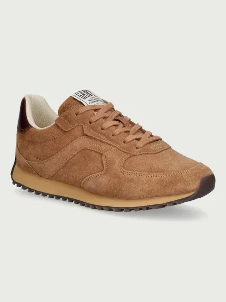 Gant Beja sneakers pentru femei din piele întoarsă maro