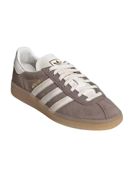 Sneakersy Adidas Originals skórzane brązowe