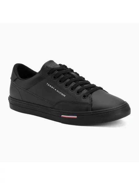 Tommy Hilfiger Tenisky Vulc Core Rwb Long Lace Lth čierna