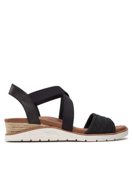 Sandały Skechers czarne
