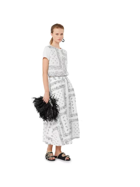 Spódnica maxi Weekend Max Mara biała