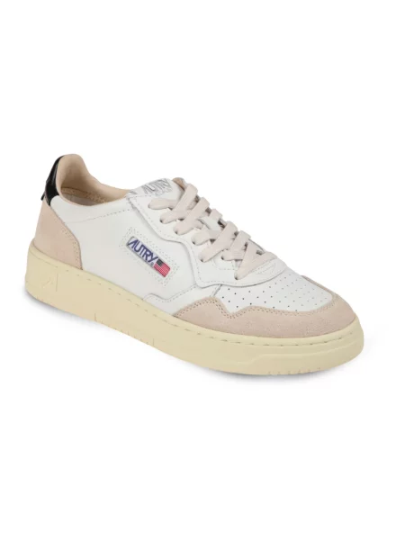 Sneakersy Autry skórzane białe