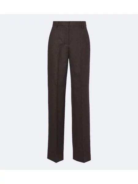 Pantaloni 's Max Mara de lână maro