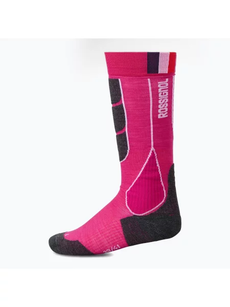 Șosete de schi pentru femei Rossignol Intermediate Eelectric fuchsia