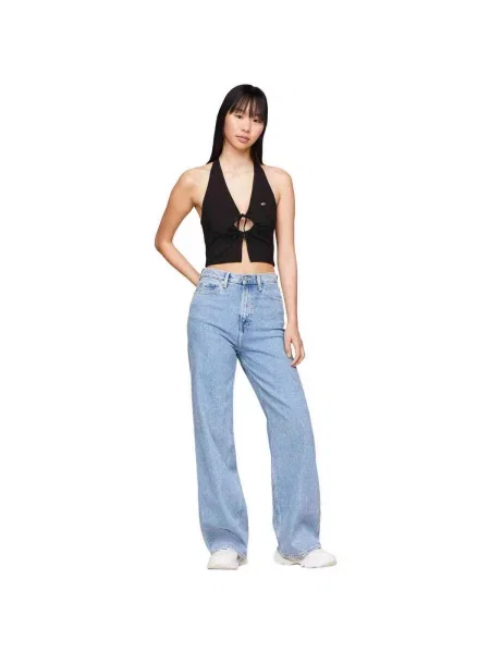 Blúzka Tommy Hilfiger čierna