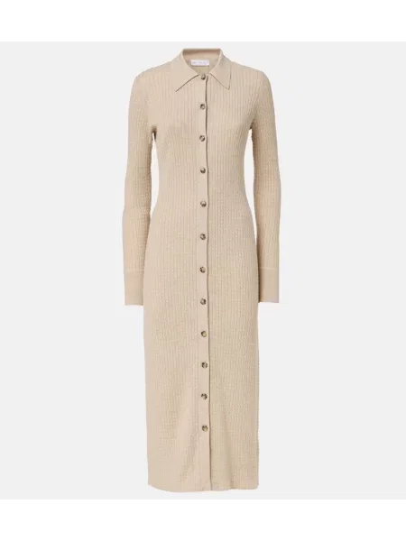 Rochie midi Proenza Schouler până la genunchi de costum alb