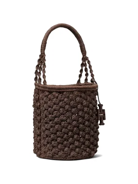 Geantă Tory Burch maro