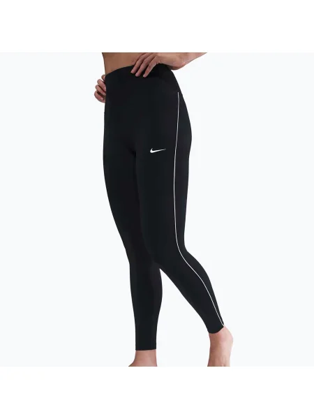 Лосини Nike One High-Waisted black/white білі