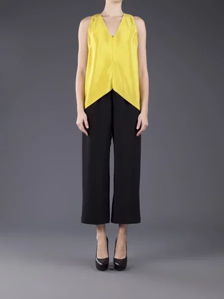 Decupat pantaloni Peter Cohen negru