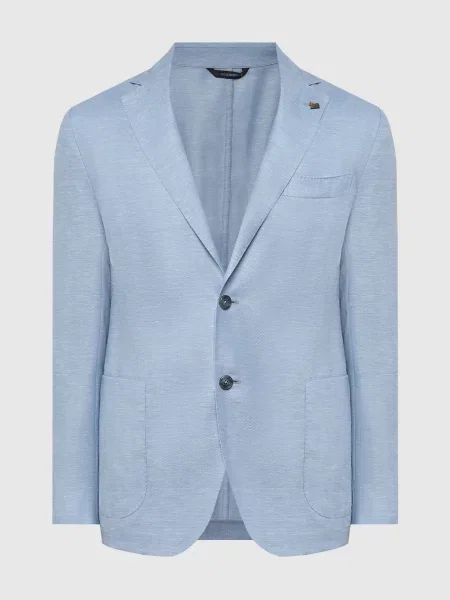 Блейзер з кашеміру і шовку Colombo блакитний