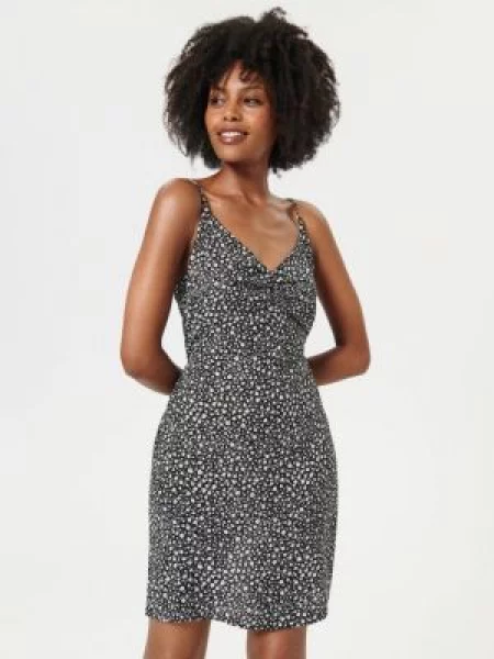 Мінісукня на бретельках різнобарвний