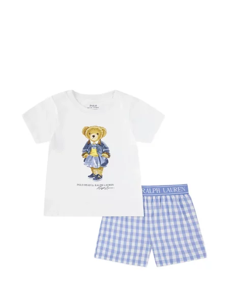 Szorty dziecięce Polo Ralph Lauren niebieskie