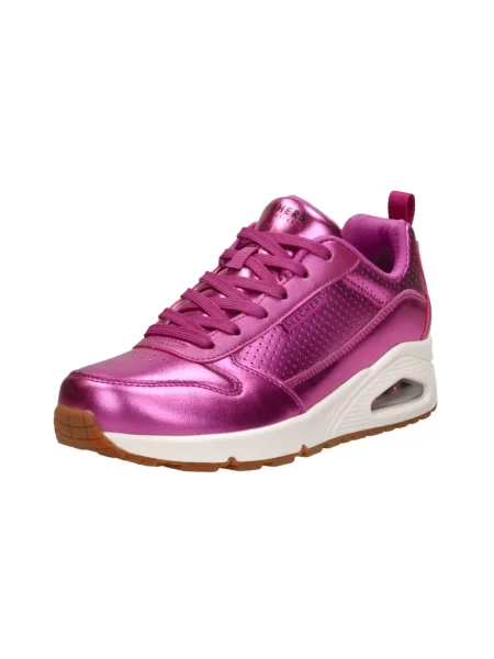 Sneakersy Skechers skórzane różowe