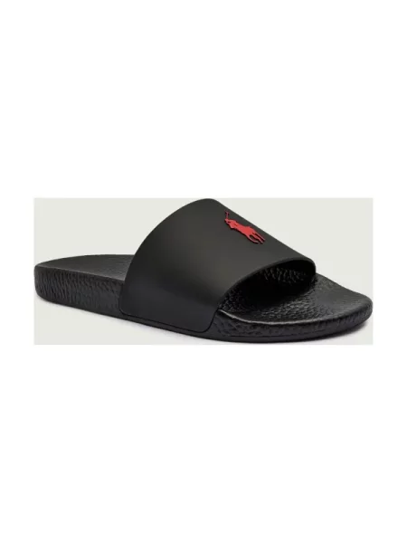 POLO RALPH LAUREN Șlapi negru
