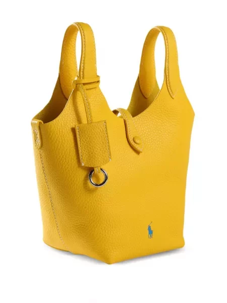 Geantă Polo Ralph Lauren galben