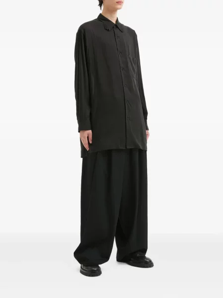 Cămașă Yohji Yamamoto lungă negru