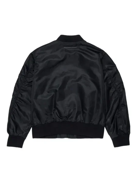 Kurtka bomber dziecięcy Mm6 Maison Margiela czarny