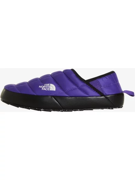 Buty do biegania The North Face ThermoBall Traction Mule V fioletowo 39 czarne