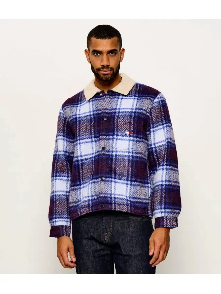 Tommy Jeans Căptușită geacă | Oversize fit | shearling