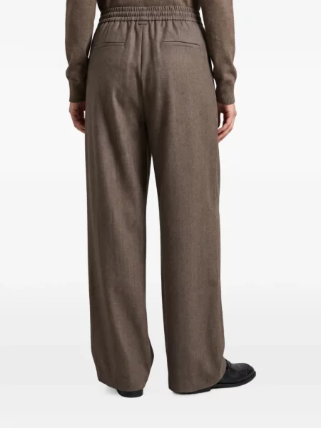 Pantaloni The Frankie Shop maro
