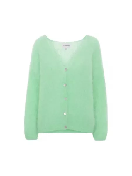 Lniany kardigan American Dreams zielony