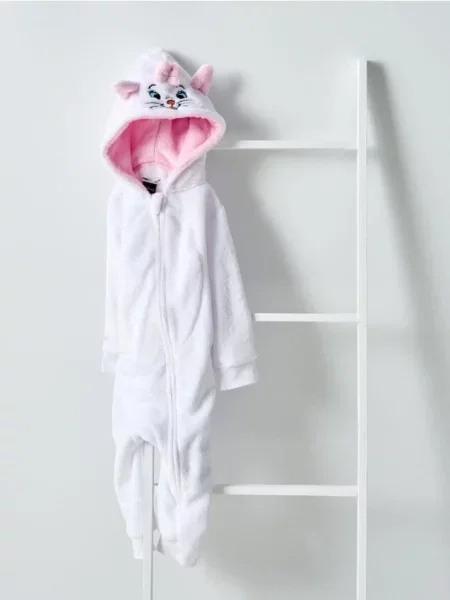 Sinsay Overal s kapucí The Aristocats bílá