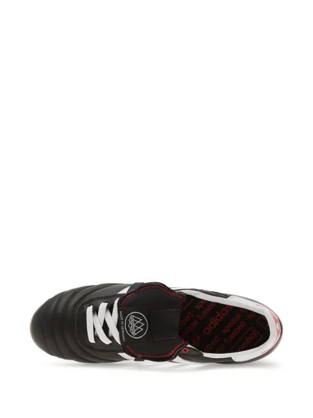 Sneakerși Adidas Copa cu dungi din piele negru