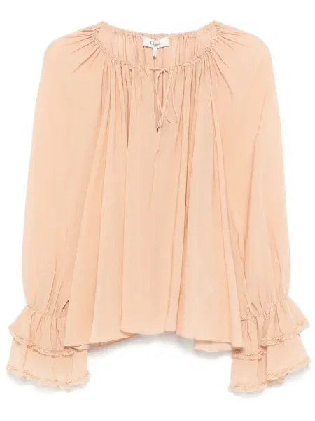 Bluză Chloé de mătase
