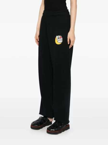 Pantaloni Sky High Farm cu imagine negru