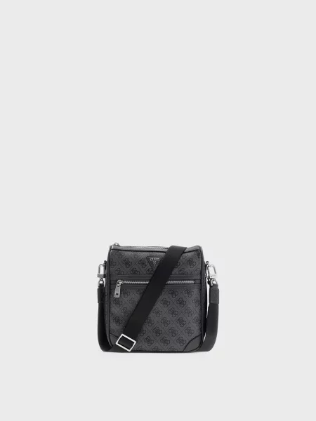 Сумка Guess з принтом сіра
