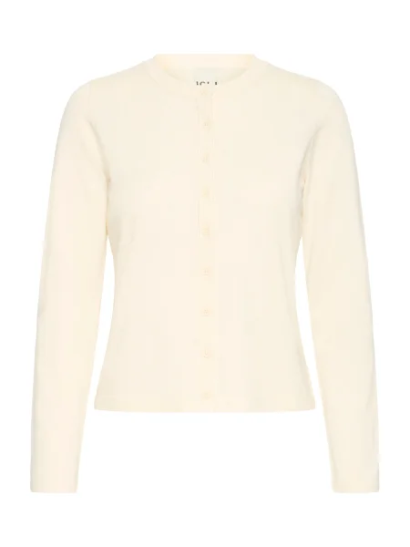 ICHI Geacă tricotată IHLULS crem