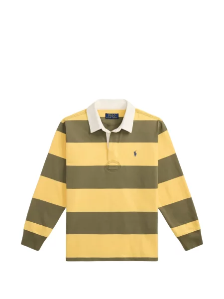 Dětska košile Polo Ralph Lauren žlutá