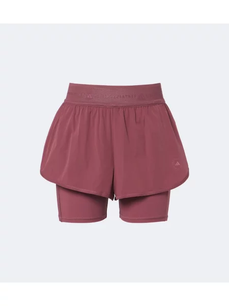 Pantaloni scurți Adidas By Stella Mccartney alergare cu autograf
