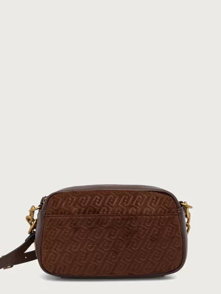 Liu Jo geantă crossbody pentru femei cu imitație de piele întoarsă maro