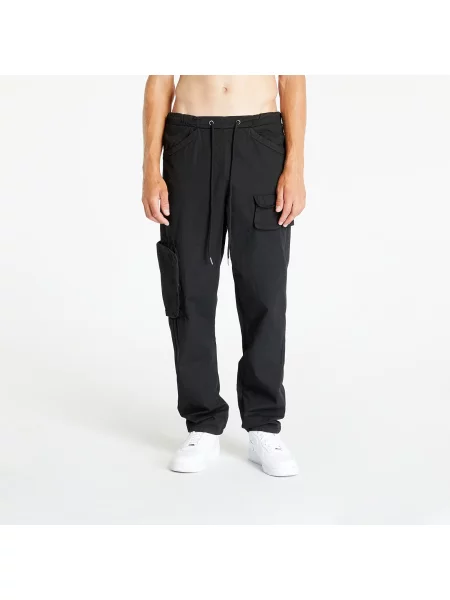 Панталони Urban Classics Asymetric Pants Black черно