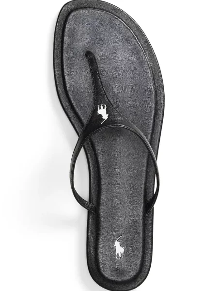 Кожаные вьетнамки Polo Ralph Lauren