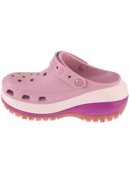 Crocs papuci Classic Mega Crush Clog violet
