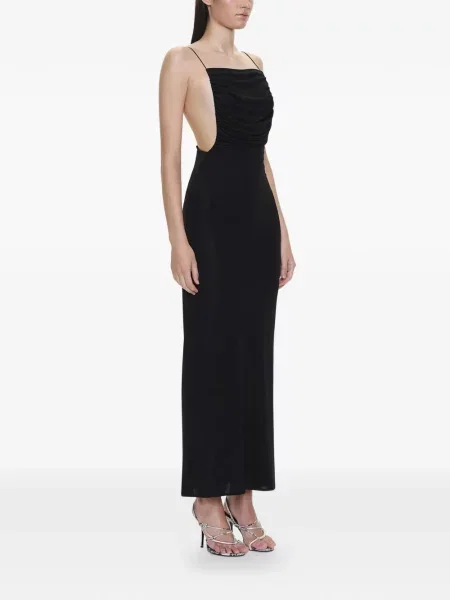 Rochie Christopher Esber cu volane negru