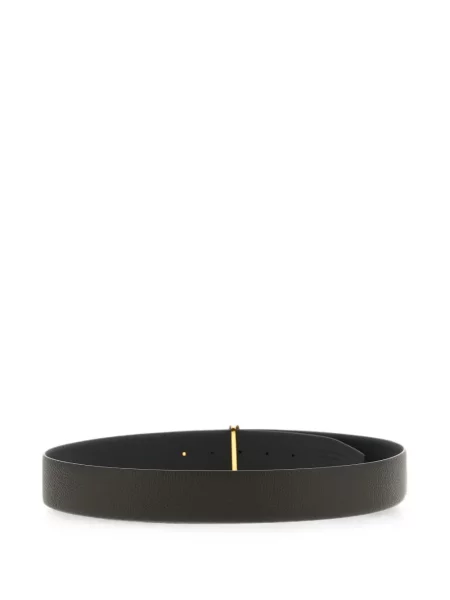 Cu centură reversibil curea Tom Ford din piele maro
