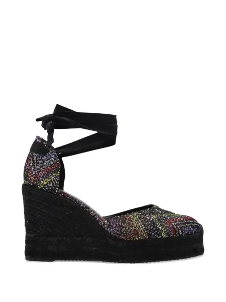 Espadrile Missoni cu paiete negru