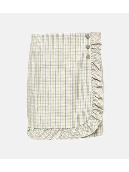 Spódnica Tory Sport z falbankami biała