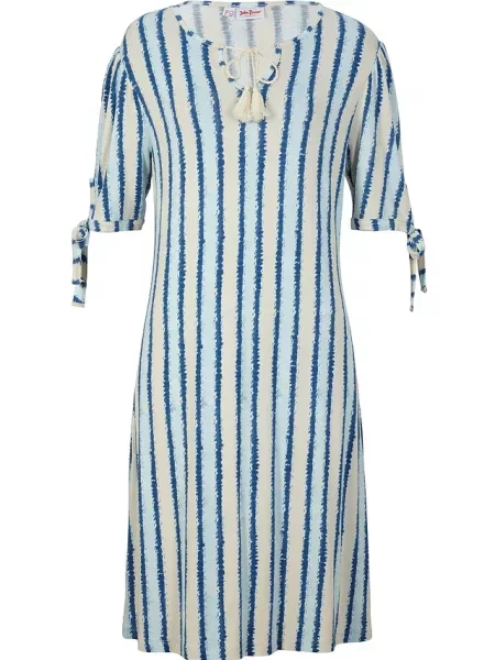 Sukienka shirtowa niebieska