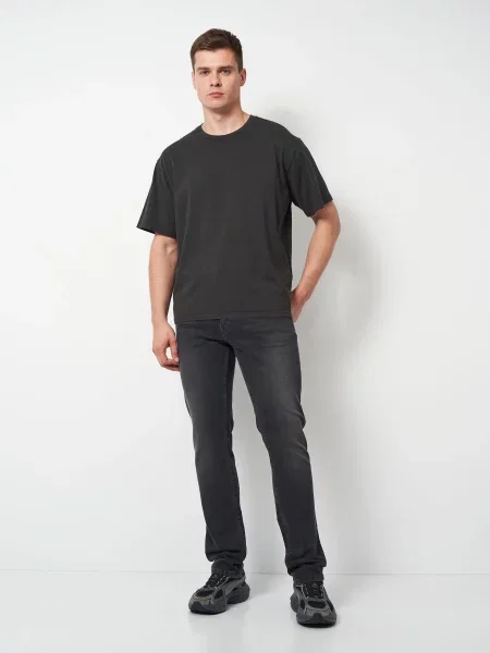 Зауженные джинсы Mustang Jeans серый