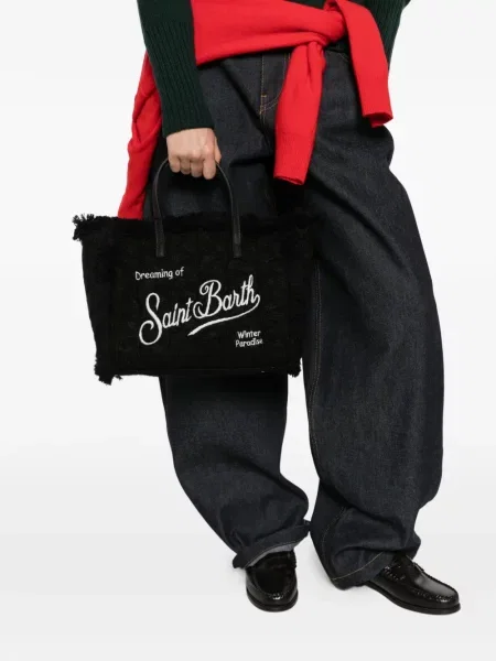 Geantă shopper Mc2 Saint Barth negru