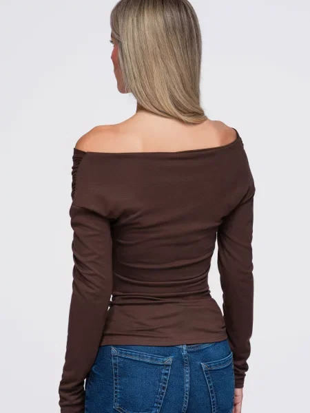Bluza Ombre plava